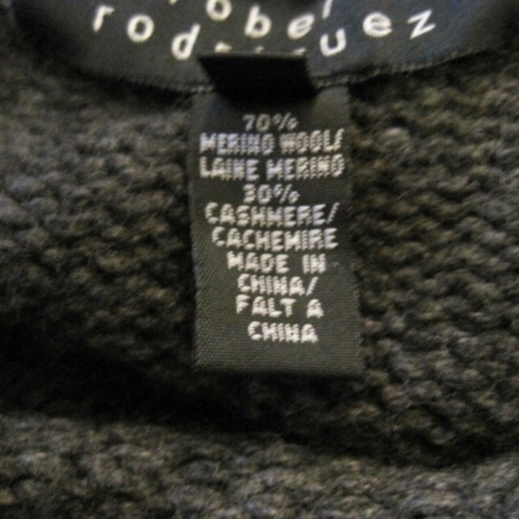 Robert Rodriguez Cropped Shrug Sweater - Picture 8 of 8
